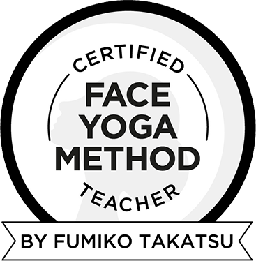 Face Yoga Method certified teacher badge