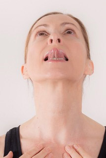 FaceYoga Pose neck pain Ira Ganas